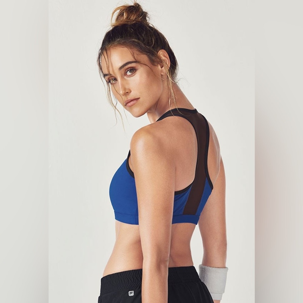 Fabletics Amna Women's Blue Sports Bra M